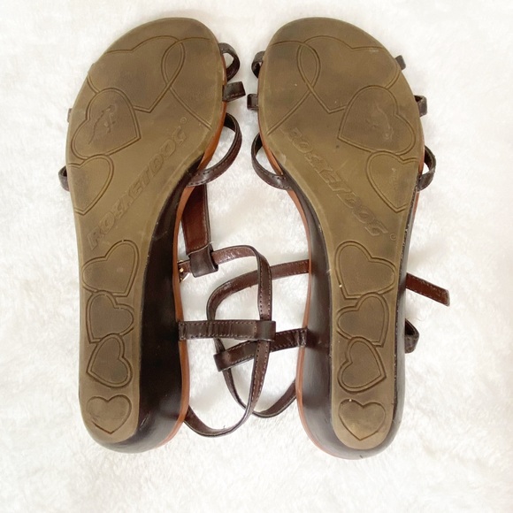 Rocket Dog Lisbon Brown Strappy Wedge Sandals 9 - Picture 8 of 8